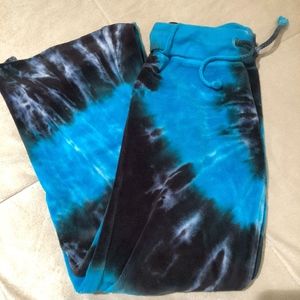 Tie-Dye Drawstring Pants
